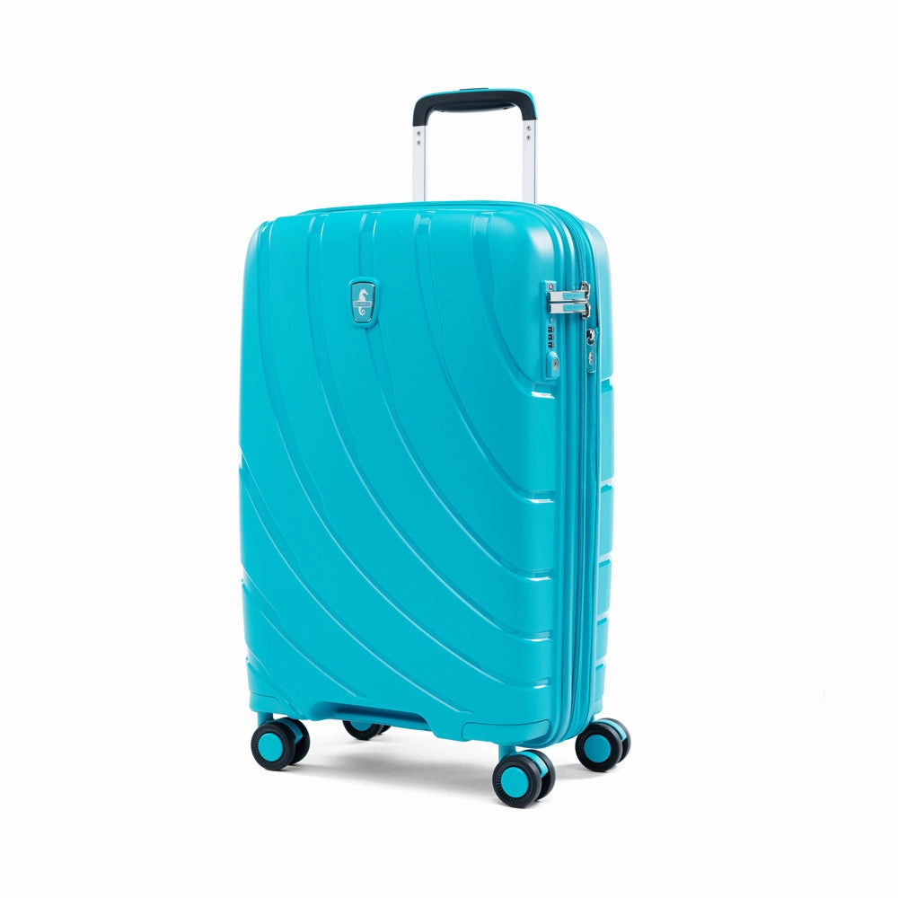 Atlantic Luggage Atlantic Convertible Medium to Large Checked Exp Hardside Spinner