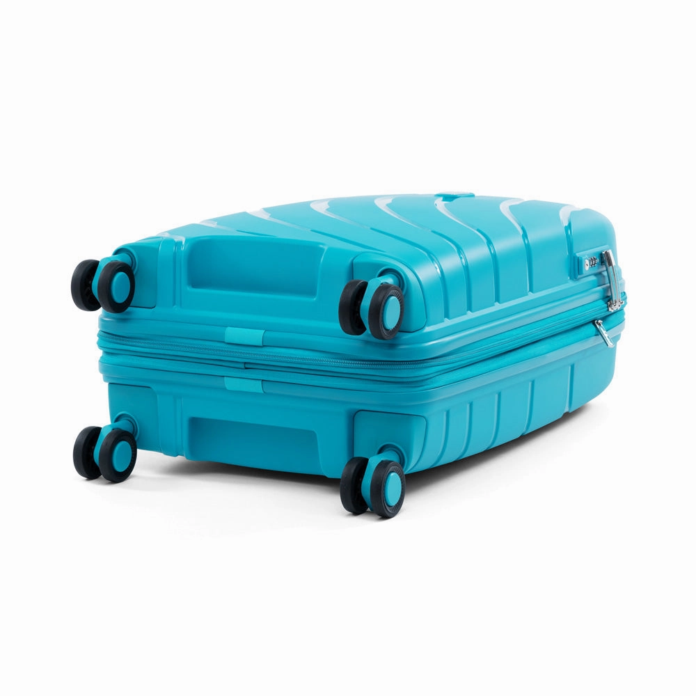 Atlantic Luggage Atlantic Convertible Medium to Large Checked Exp Hardside Spinner