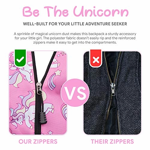 Backpack for Girls and Boys - Backpacks in Blue Pink or Purple