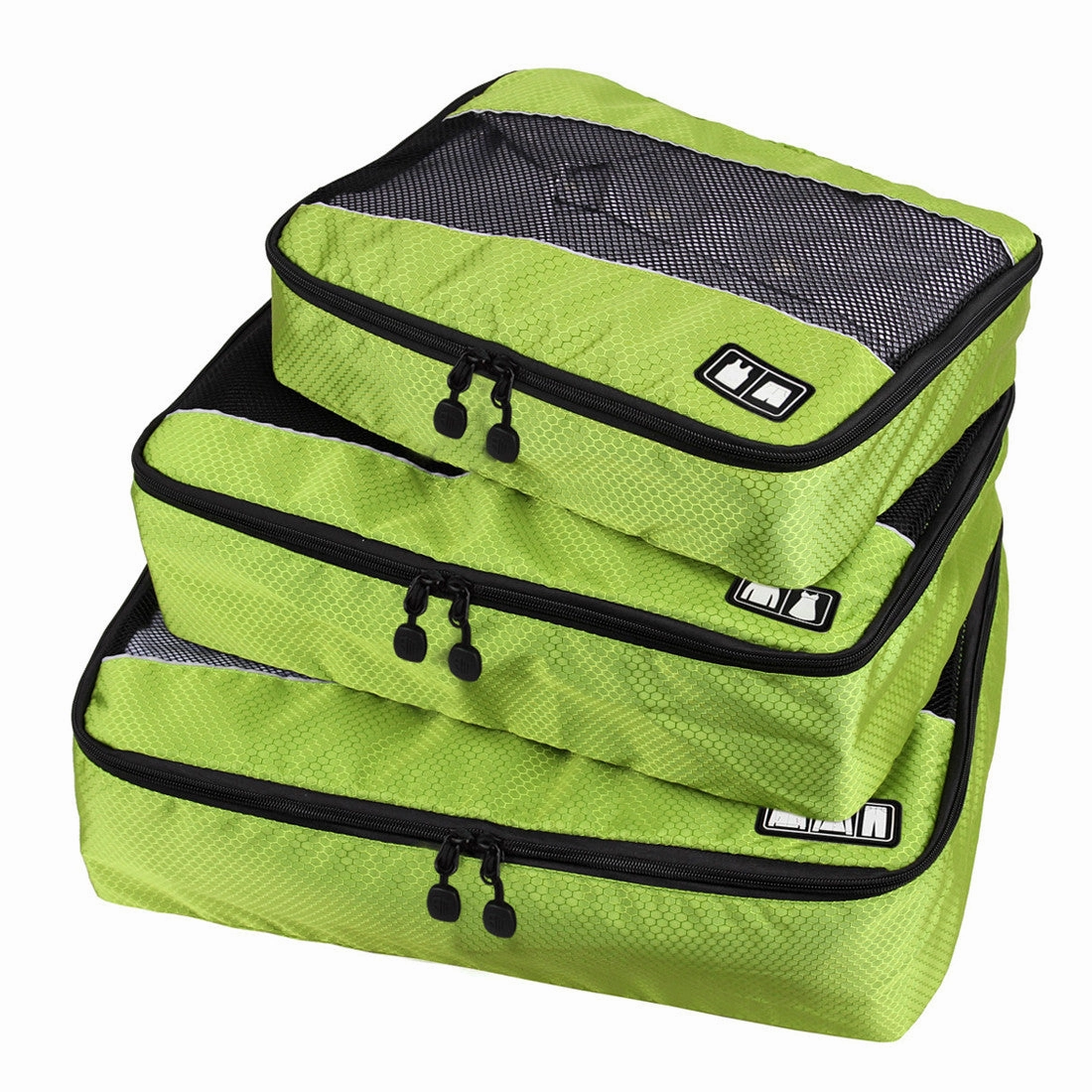 Bagsmart Travel Packing Cube (Small-Large 3 Piece) For Carry-On Travel Accessories. Suitcase And