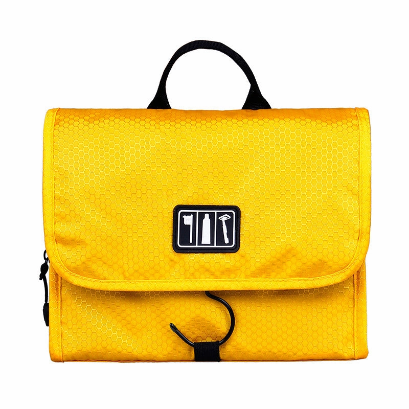 BAGSMART Waterproof Travel Toiletry Bag With Hanger Cosmetic Packing Organizer Wash Bag Makeup