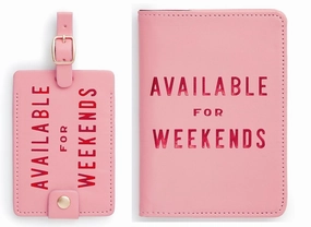 Bando Passport Holder with Luggage Tag Available for Weekends