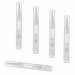 Baoblaze 5Pcs/Kit Portable Travel Eyelash Lip Gloss Tube Nail Cuticle Oil Teeth Whitening Twist Pen