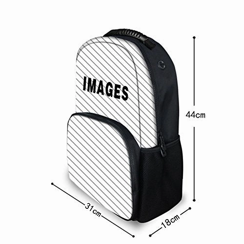 Bigcardesigns Children Teens Backpack Dolphin Schoolbag