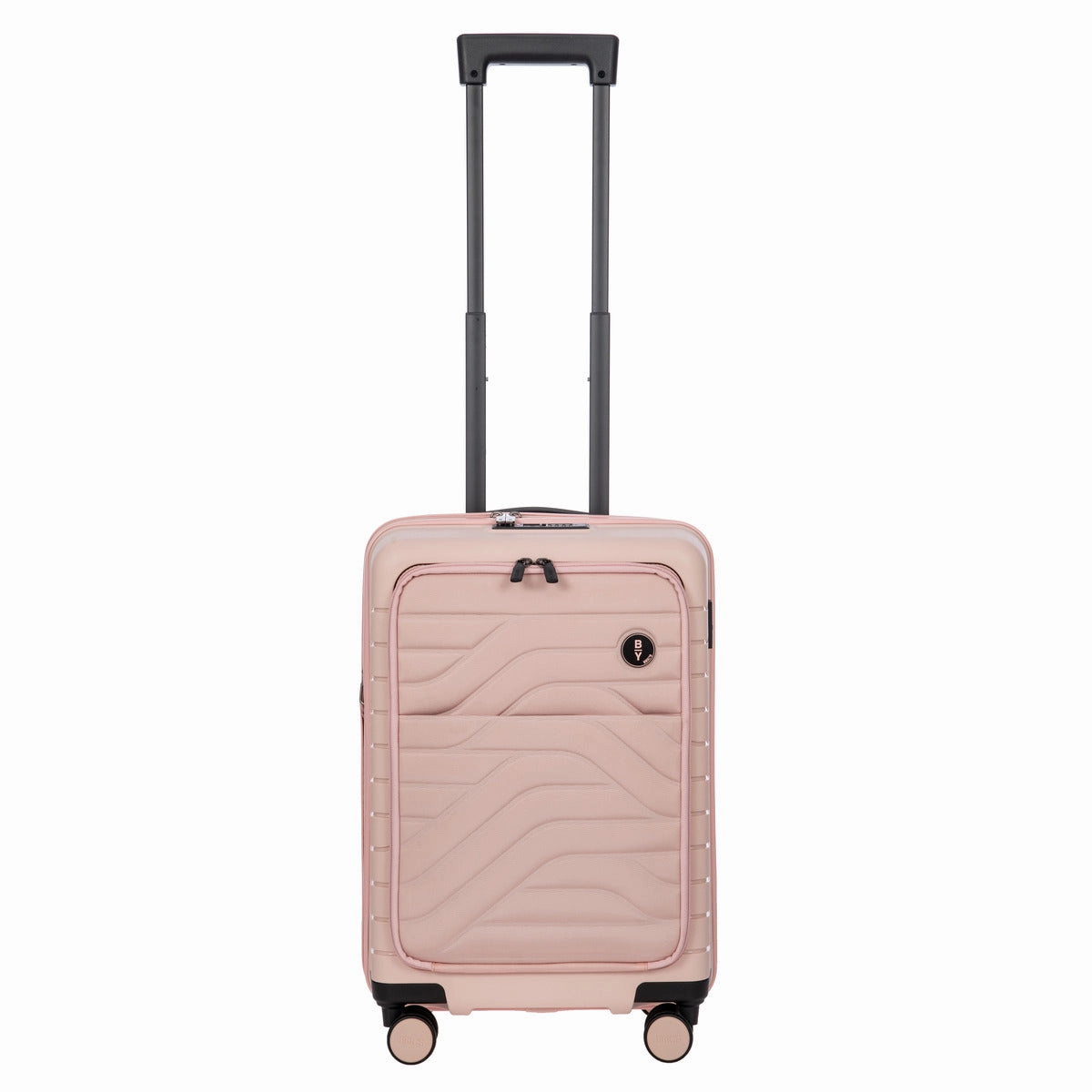 Bric's B Y Ulisse Expandable Spinner with Pocket - 21" Pearl Pink