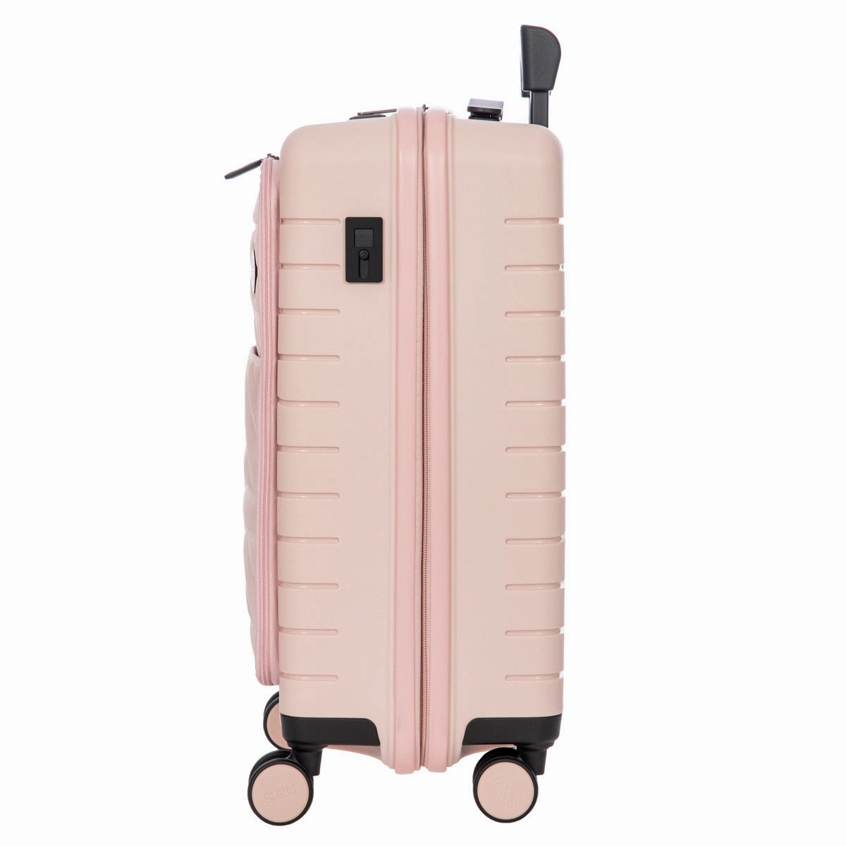 Bric's B Y Ulisse Expandable Spinner with Pocket - 21" Pearl Pink