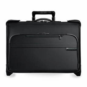 Briggs & Riley Baseline TravelWare 21" Tall Upright Carry-On 2-Wheel Wheeled Garment Suitcase