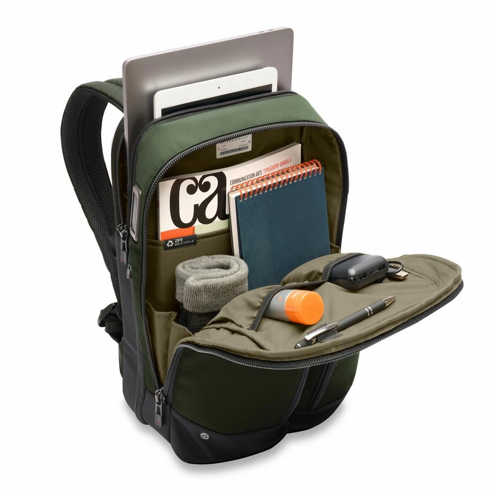 Briggs & Riley Recycled Day Bag Medium Expandable Backpack