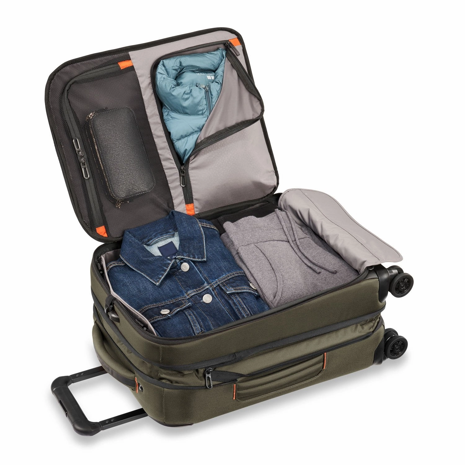 Briggs & Riley ZDX International Carry-on Expandable Spinner Hunter