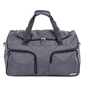 Bugatti Ryan Duffle Bag, Polyester, Charcoal