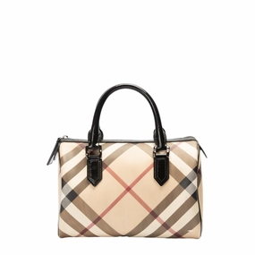 Burberry Nova Check Bowling Bag