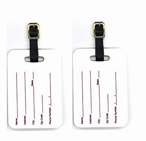Carolines Treasures Ck1086Bt Chihuahua Luggage Tag - Pair 2, 4 X 2.75 In.