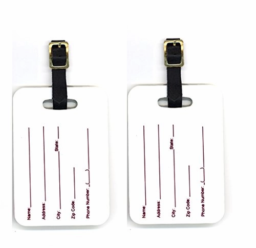 Carolines Treasures Ss8785Bt Westie Luggage Tag - Pair 2, 4 X 2.75 In.