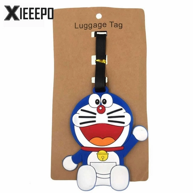 Cartoon Star Wars Luggage Tag Travel Accessories Silica Gel Suitcase ID Address Holder Baggage