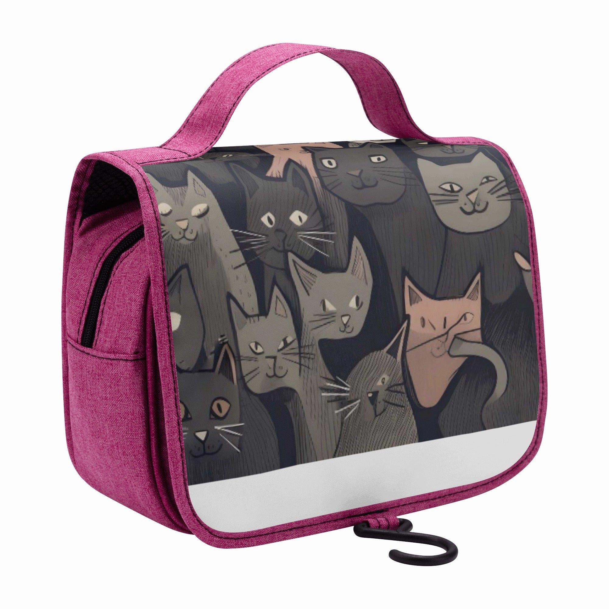 Cat Print  ToiletryCosmetic Travel Bag