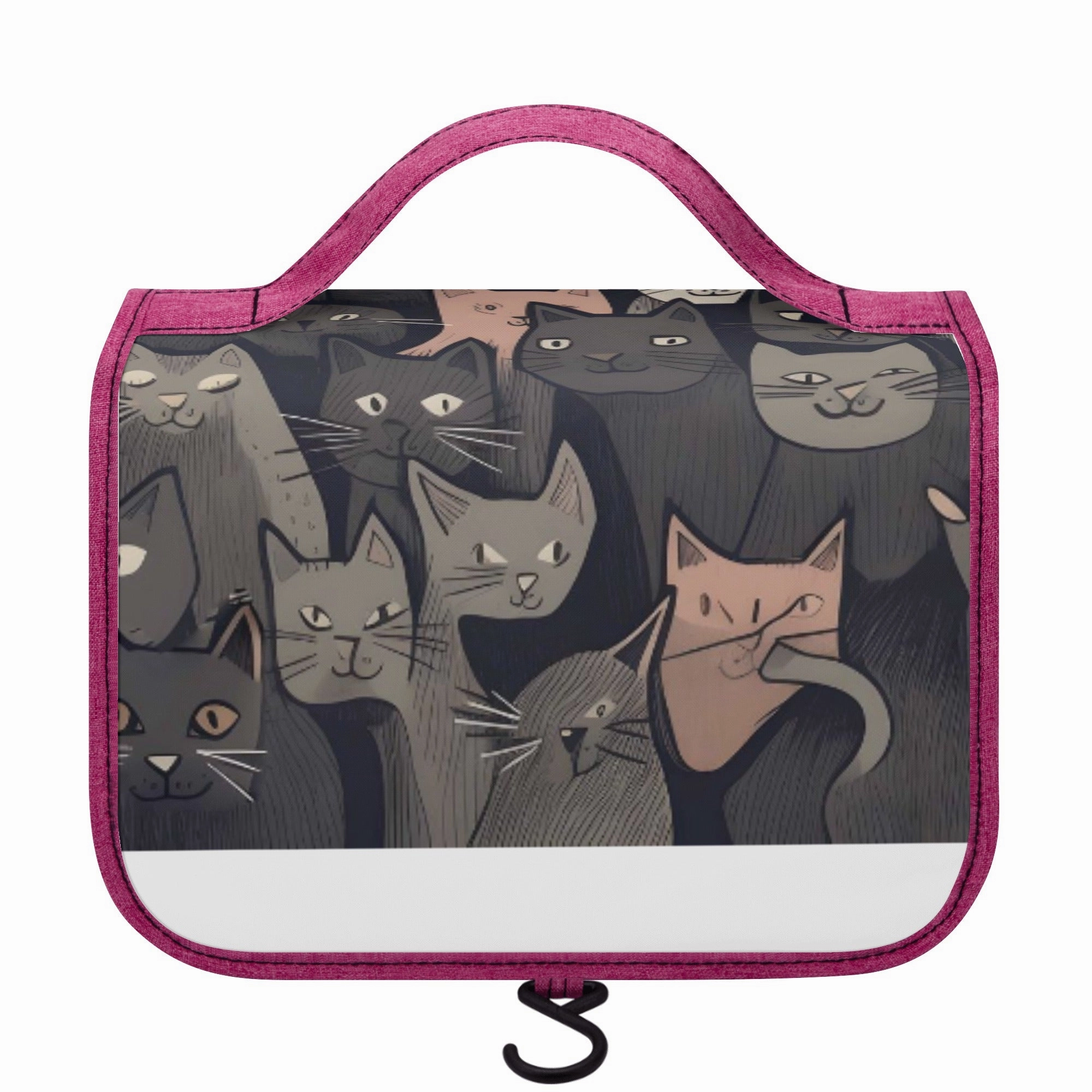 Cat Print  ToiletryCosmetic Travel Bag