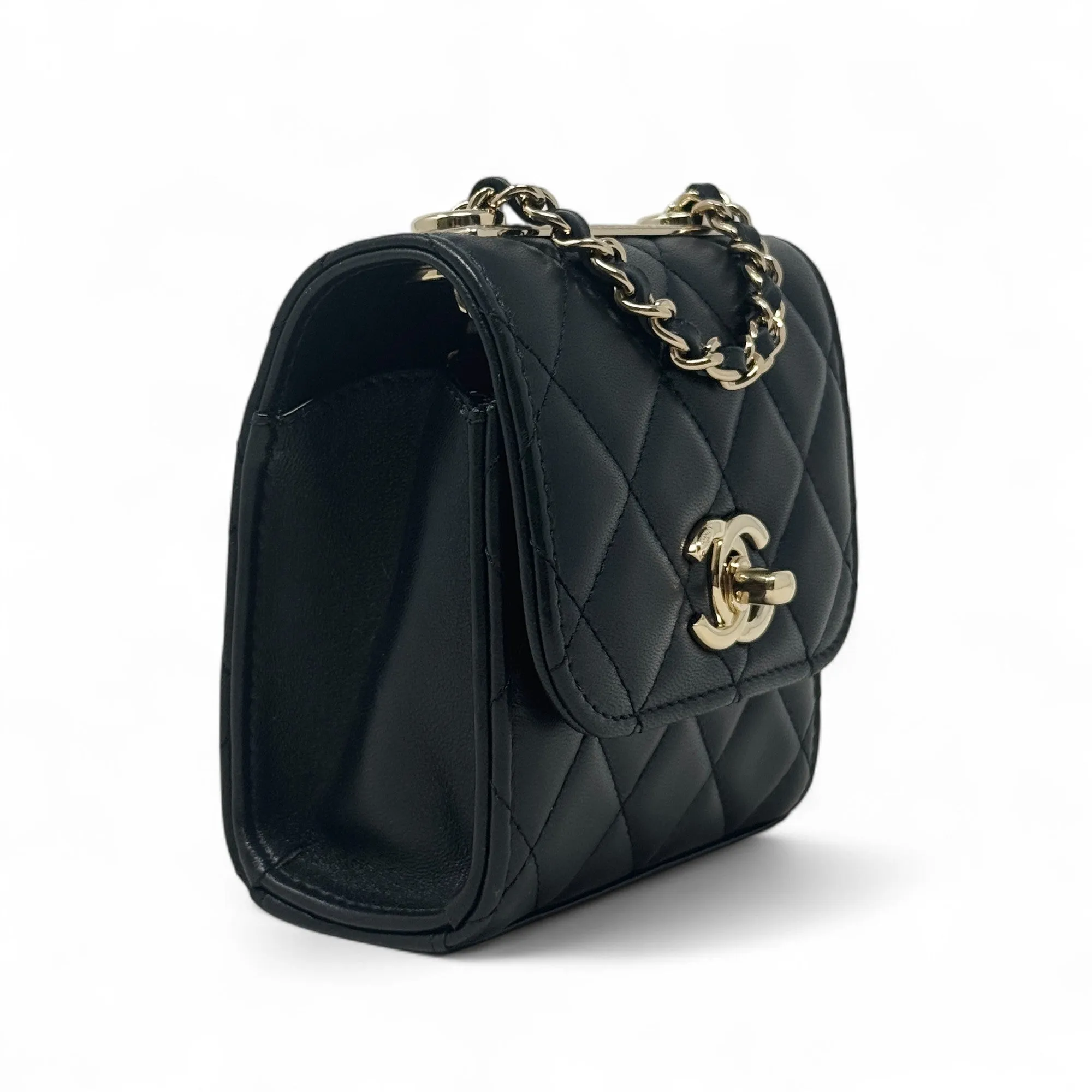 Chanel Black Micro Trendy CC Flap