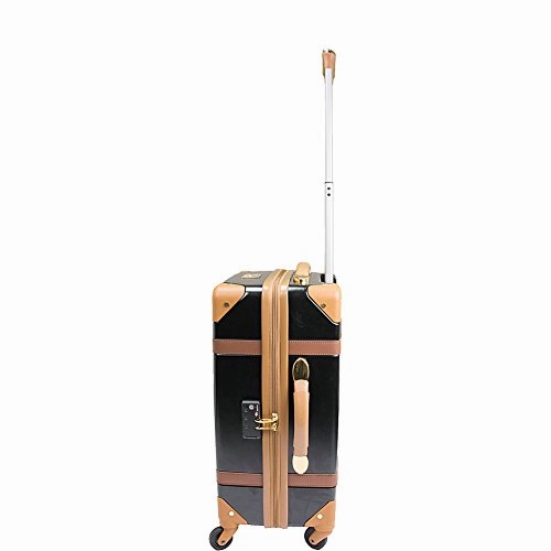 Chariot Titanic 20'' Hardside Spinner Carry On (Black)
