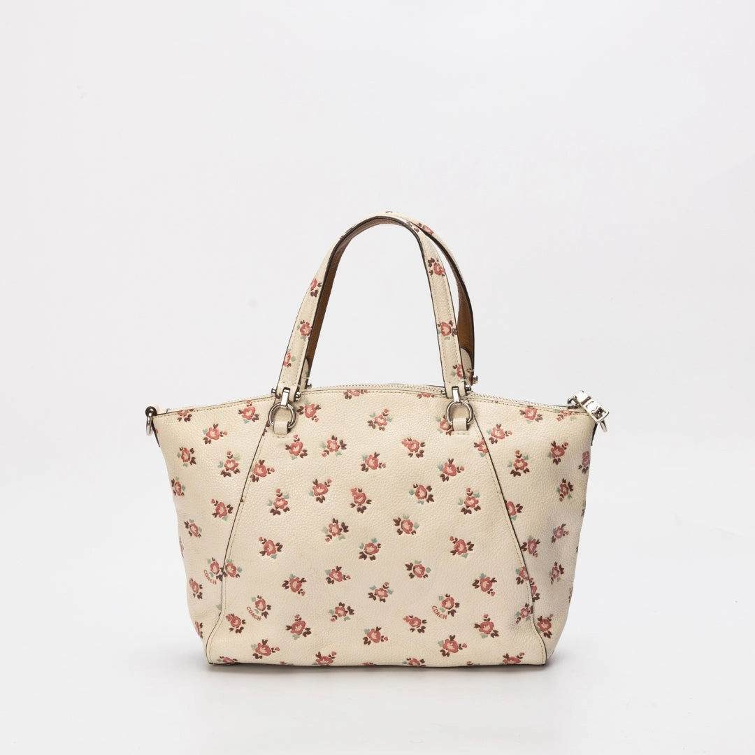 Coach Floral Print Prairie Satchel