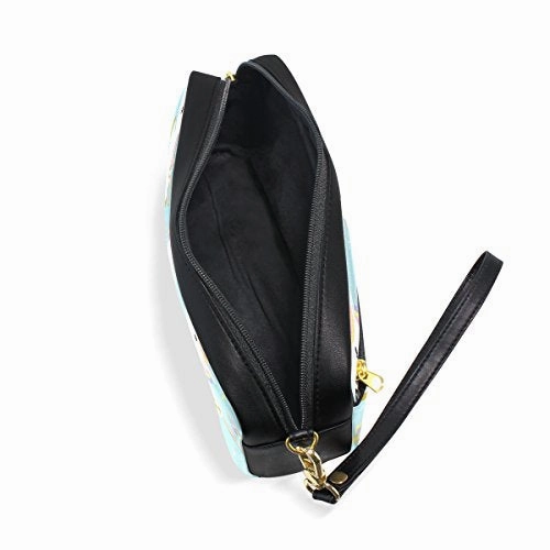 Colourlife Cute Unicorns Pu Leather Pencil Case Holder Pouch Makeup Bags For Boys Girls Adults
