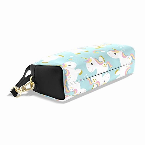 Colourlife Cute Unicorns Pu Leather Pencil Case Holder Pouch Makeup Bags For Boys Girls Adults