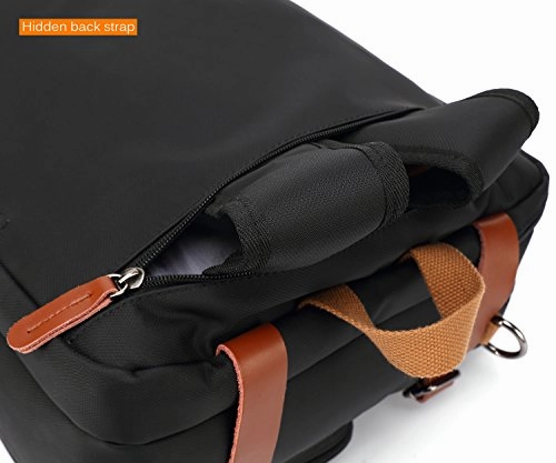 Coolbell Convertible Backpack Messenger Bag Shoulder Bag Laptop Case Handbag Business Briefcase