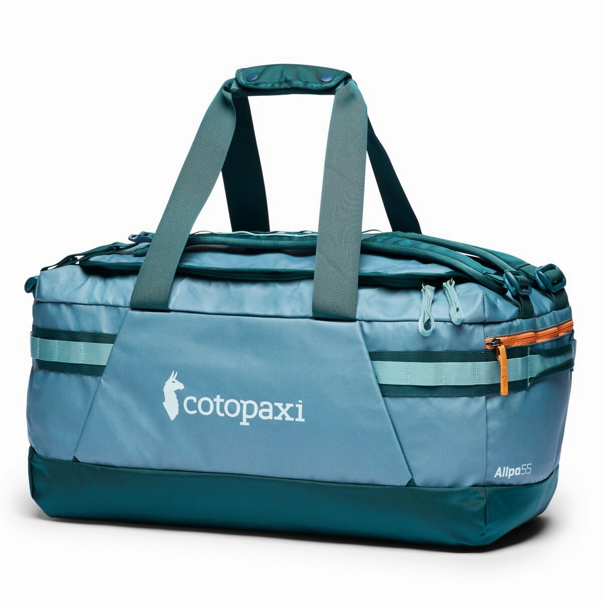 Cotopaxi Allpa Getaway 55L Duffel - Blue Spruce/Abyss