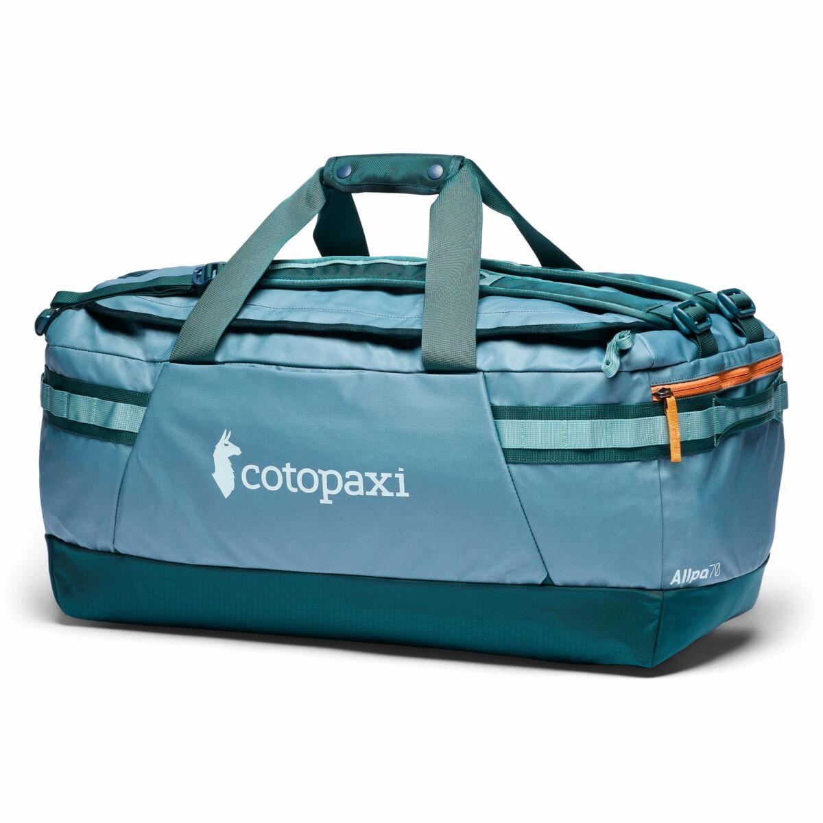 Cotopaxi Allpa Getaway 70L Duffel - Blue Spruce/Abyss