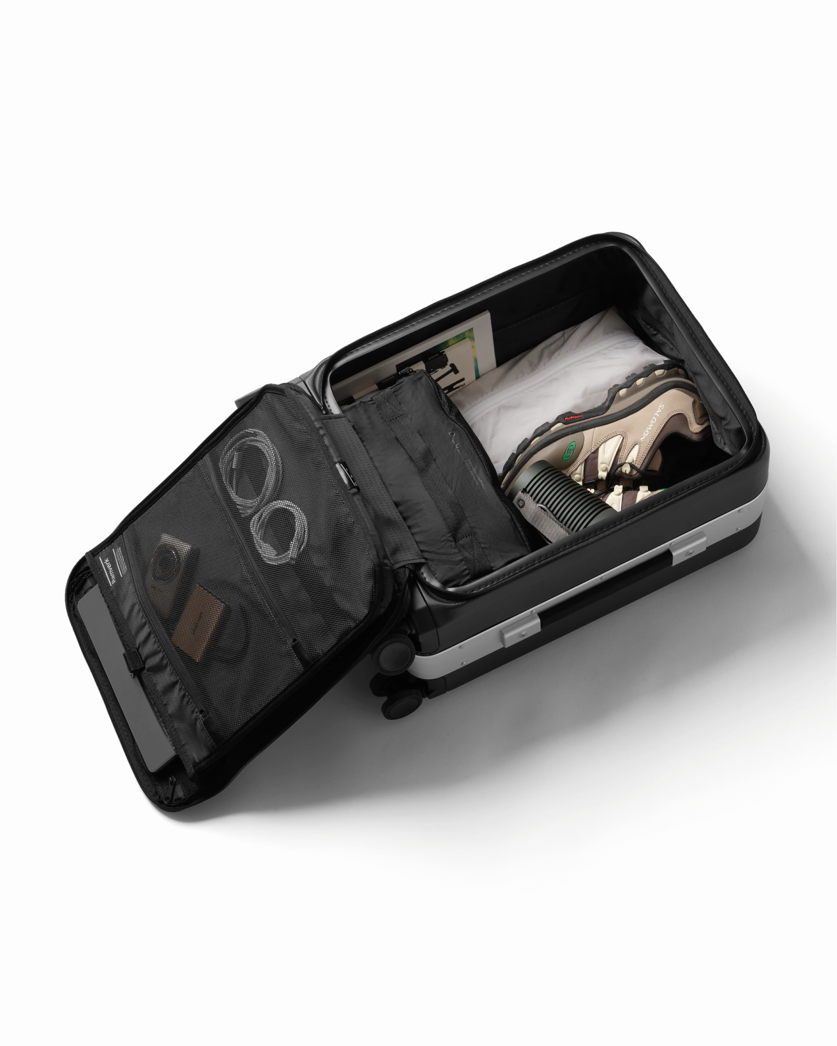 D_b_ Ramverk Pro Front Access Carry On Spinner Luggage