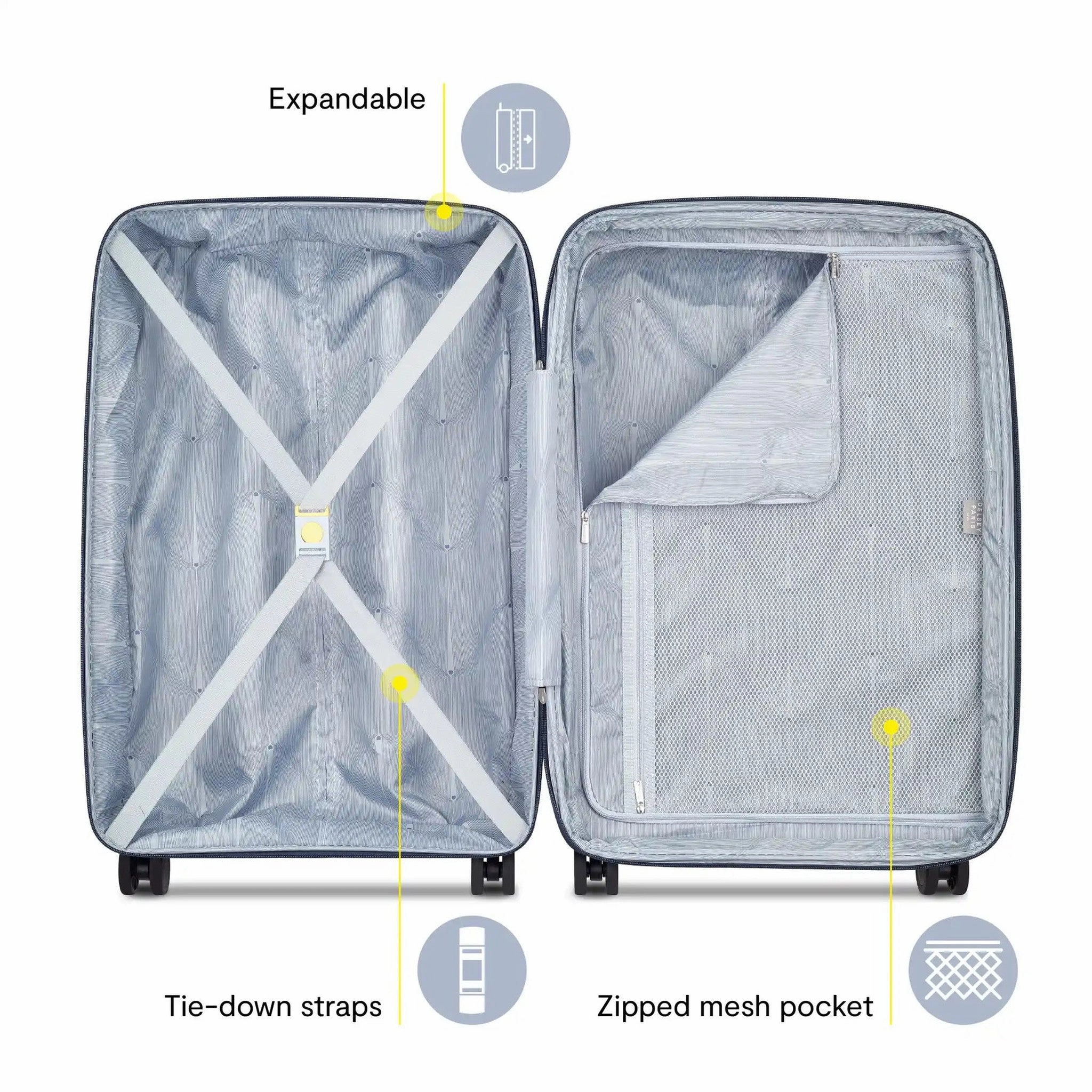 Delsey Dune 25" Expandable Spinner Upright