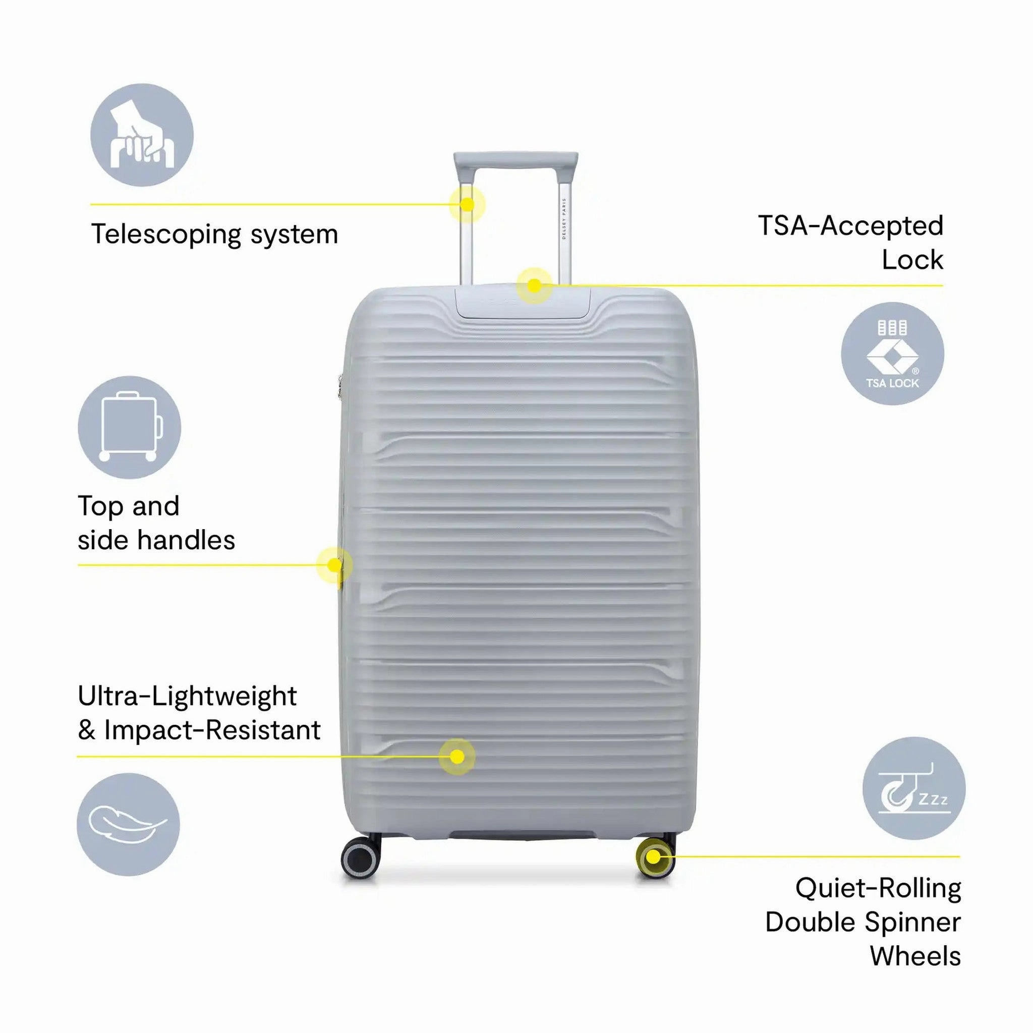 Delsey Dune 29" Expandable Spinner Upright