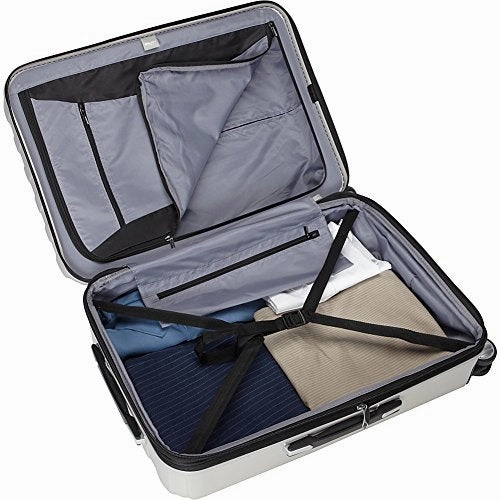 Delsey Helium Titanium 25" Spinner Trolley (Silver)