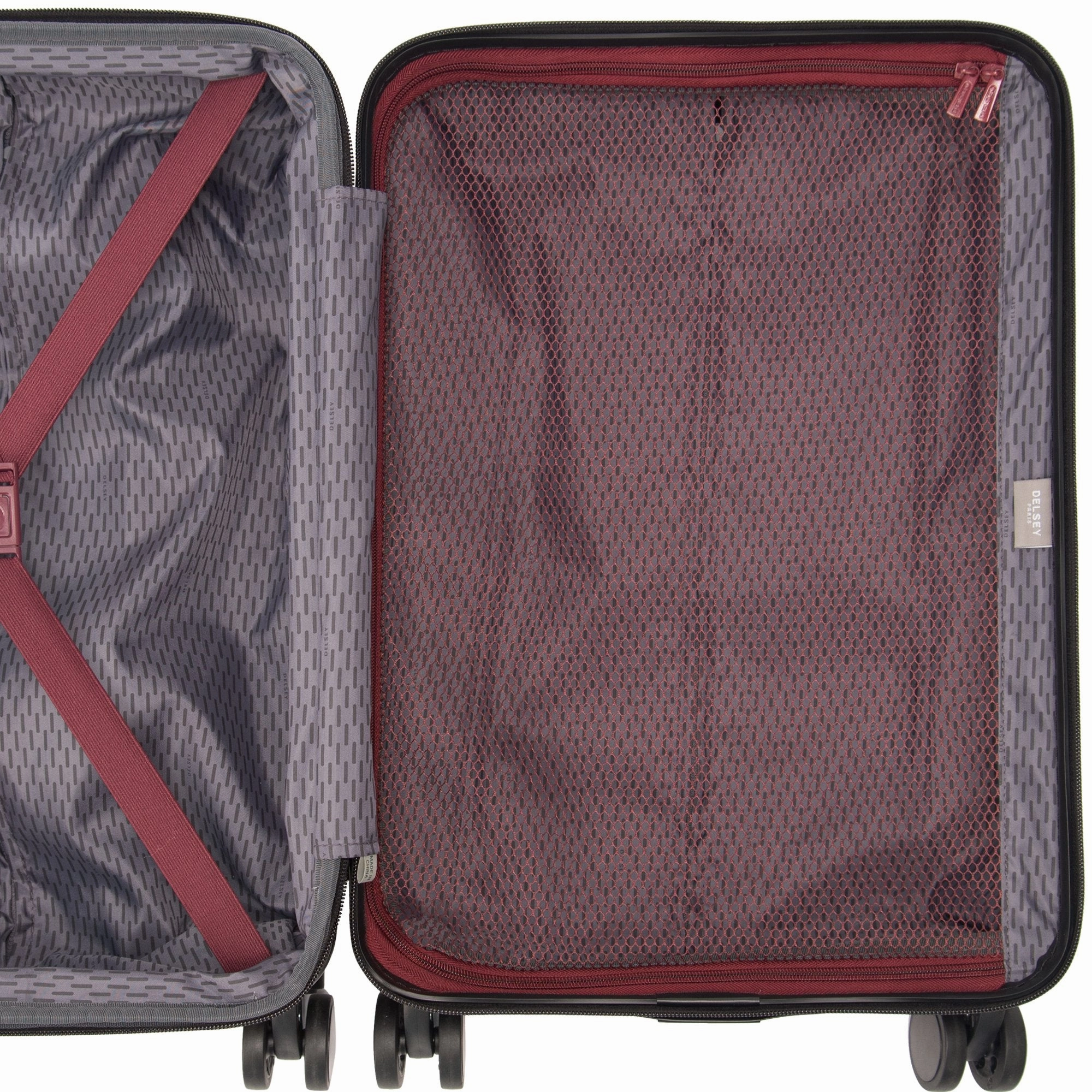 DELSEY Paris Alexis Lightweight Expandable Hardside 3 Piece Set (21"/25"/29") 4-Wheel Luggage Sets