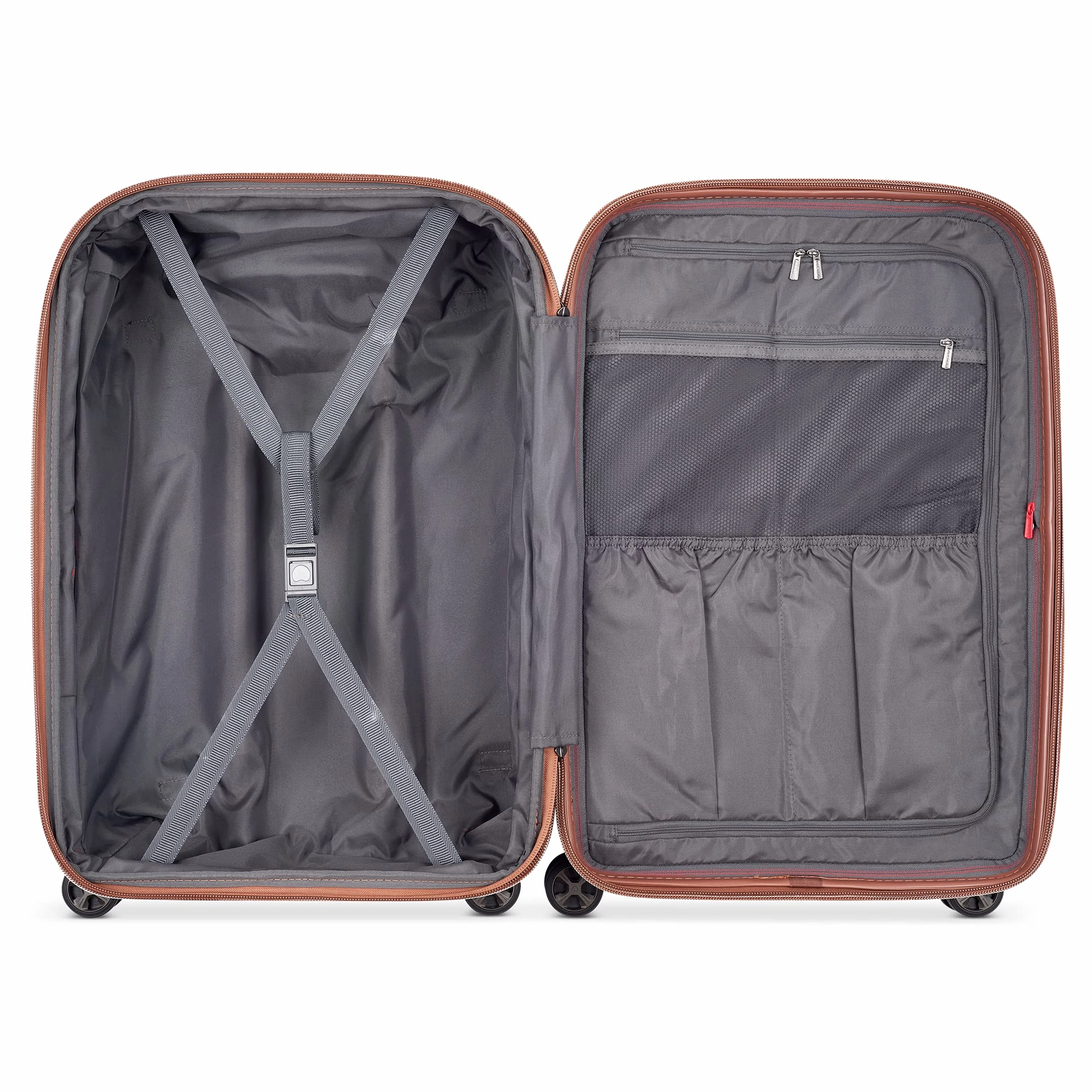 DELSEY Paris Carrousel Hardside Expandable Medium Check In Luggage with Spinner Wheels