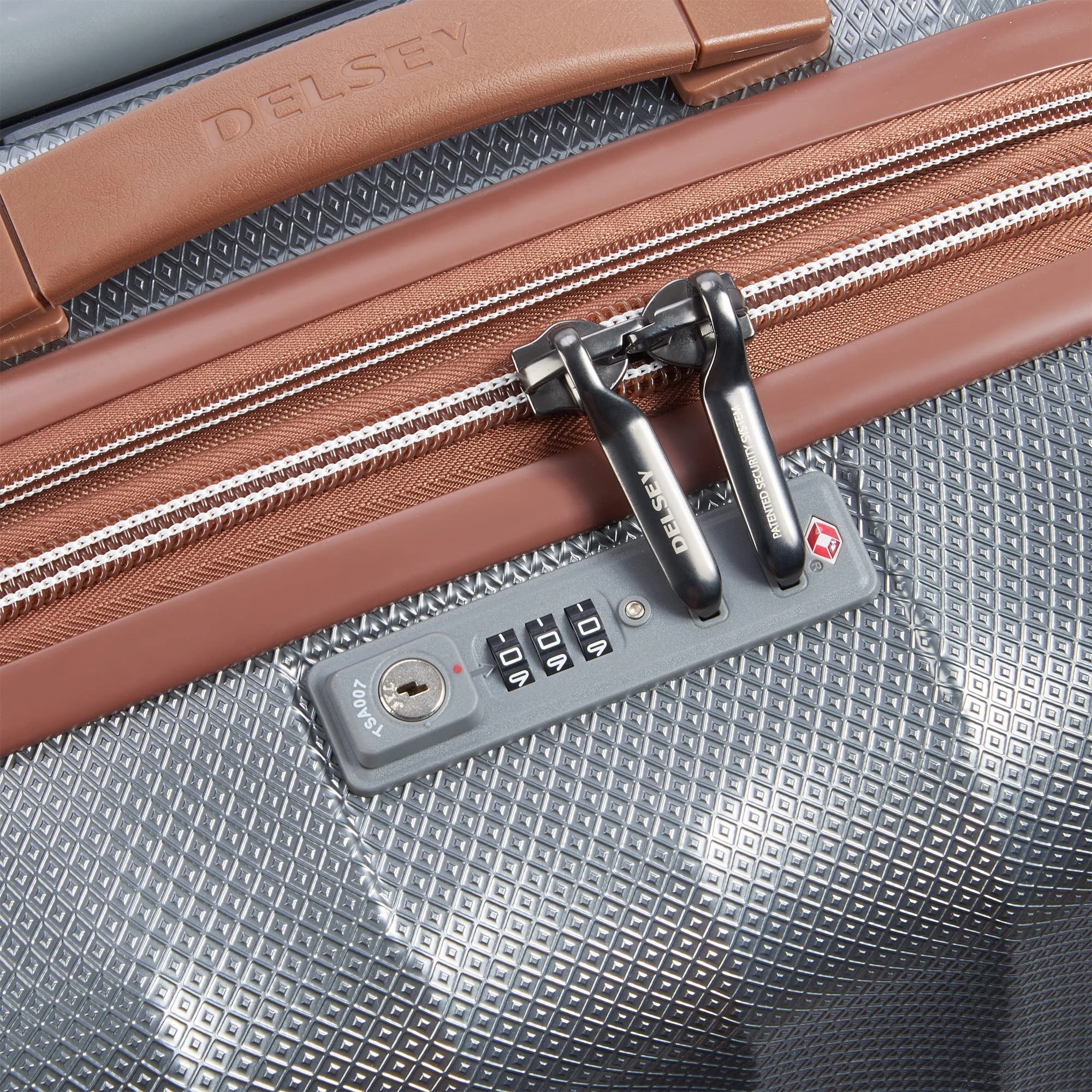 DELSEY Paris Carrousel Hardside Expandable Medium Check In Luggage with Spinner Wheels