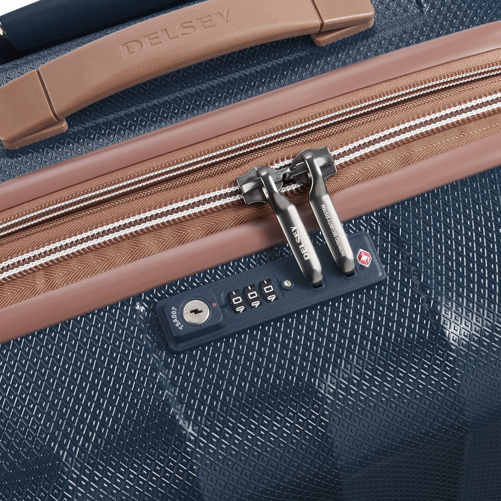 DELSEY Paris Carrousel Hardside Expandable Medium Check In Luggage with Spinner Wheels