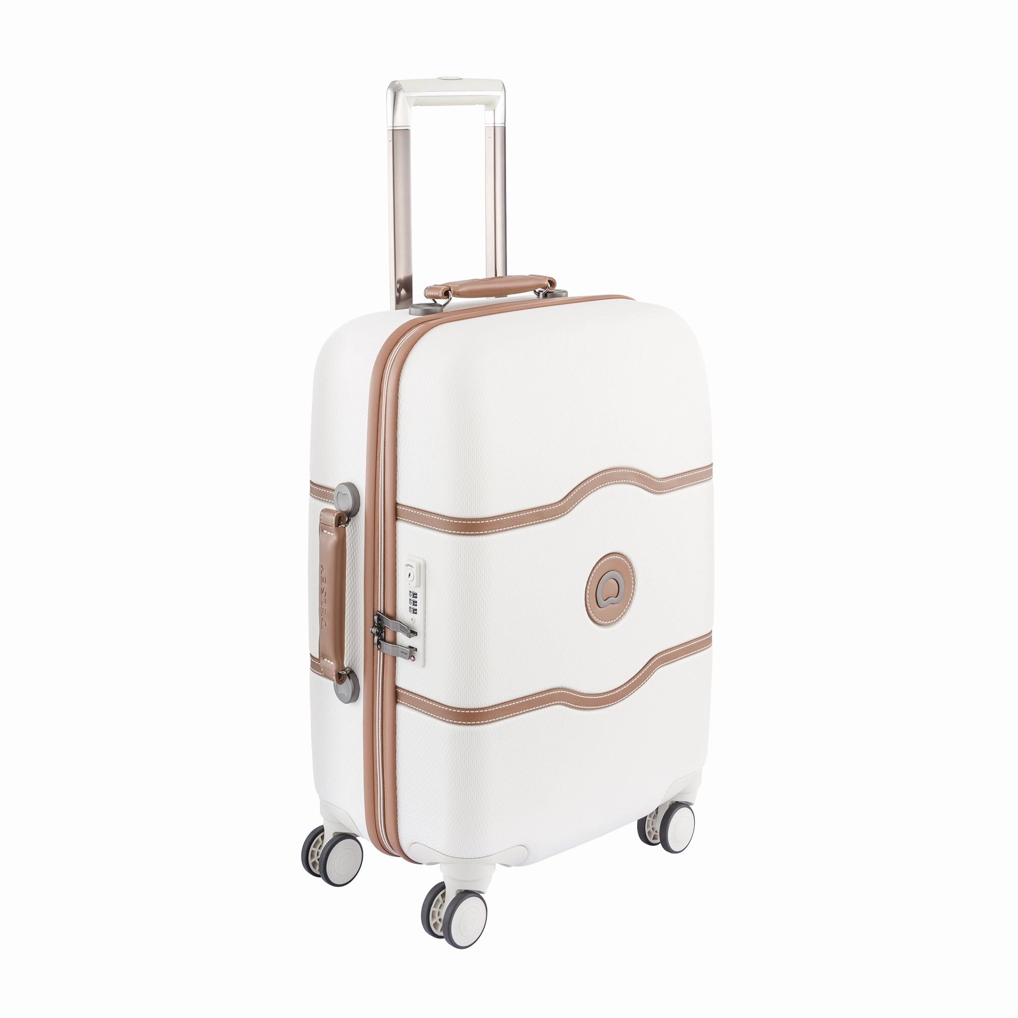 DELSEY Paris Chatelet 21" Inch Carry On Hardside Luggage with Spinner Wheels (with brake)