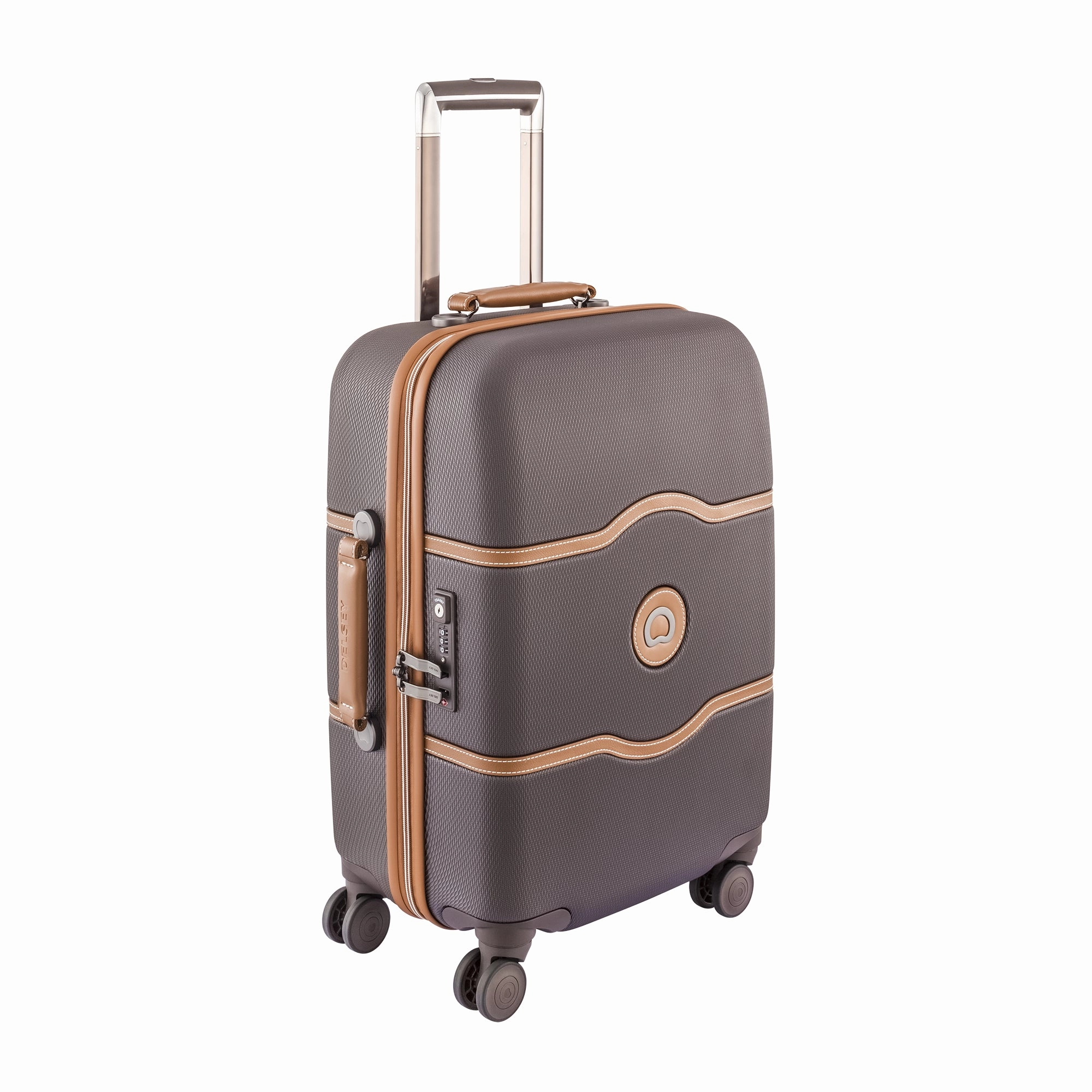 DELSEY Paris Chatelet Hardside Luggage with Spinner Wheels (Carry-on 21 Inch, with Brake)
