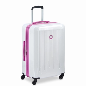 DELSEY Paris Christine Hardside Spinner Luggage Collection, 24-inch Checked-Medium