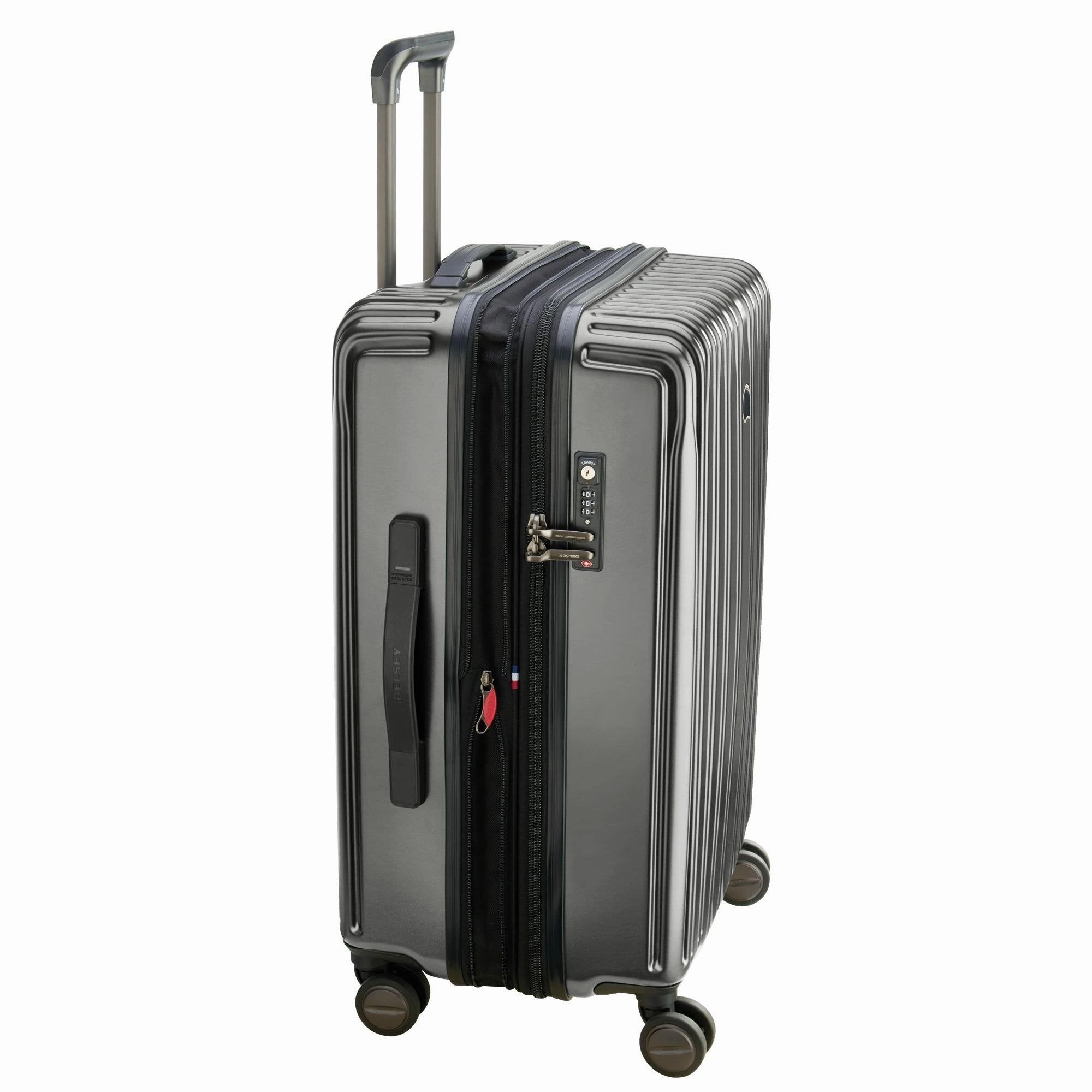 DELSEY Paris Chromium Lite 25" 4-Wheel Medium Luggage