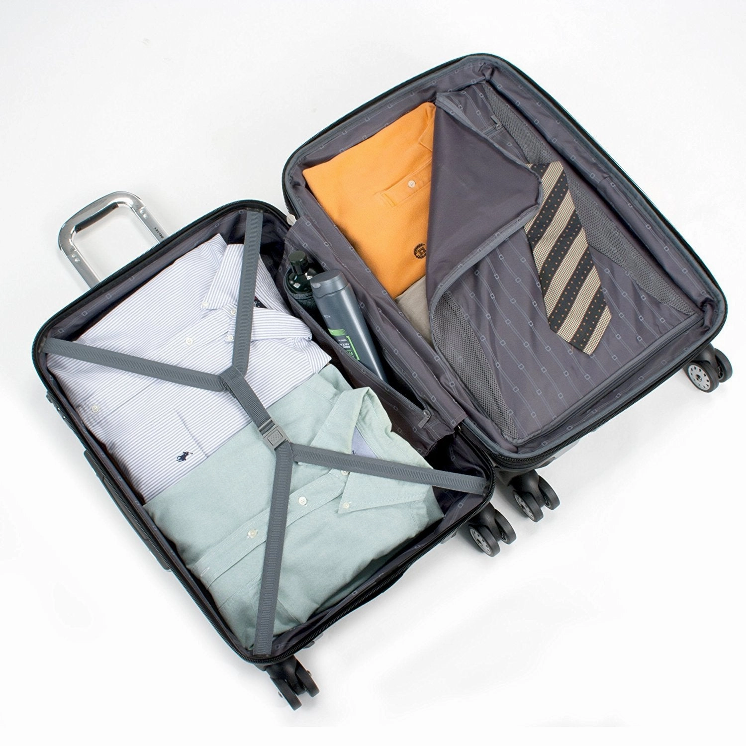 DELSEY Paris Helium Aero 2 Piece Set (21"/25") 4-Wheel Luggage Sets
