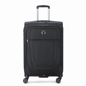 Delsey Paris Helium DLX Softside Expandable 25" Luggage with Spinner Wheels