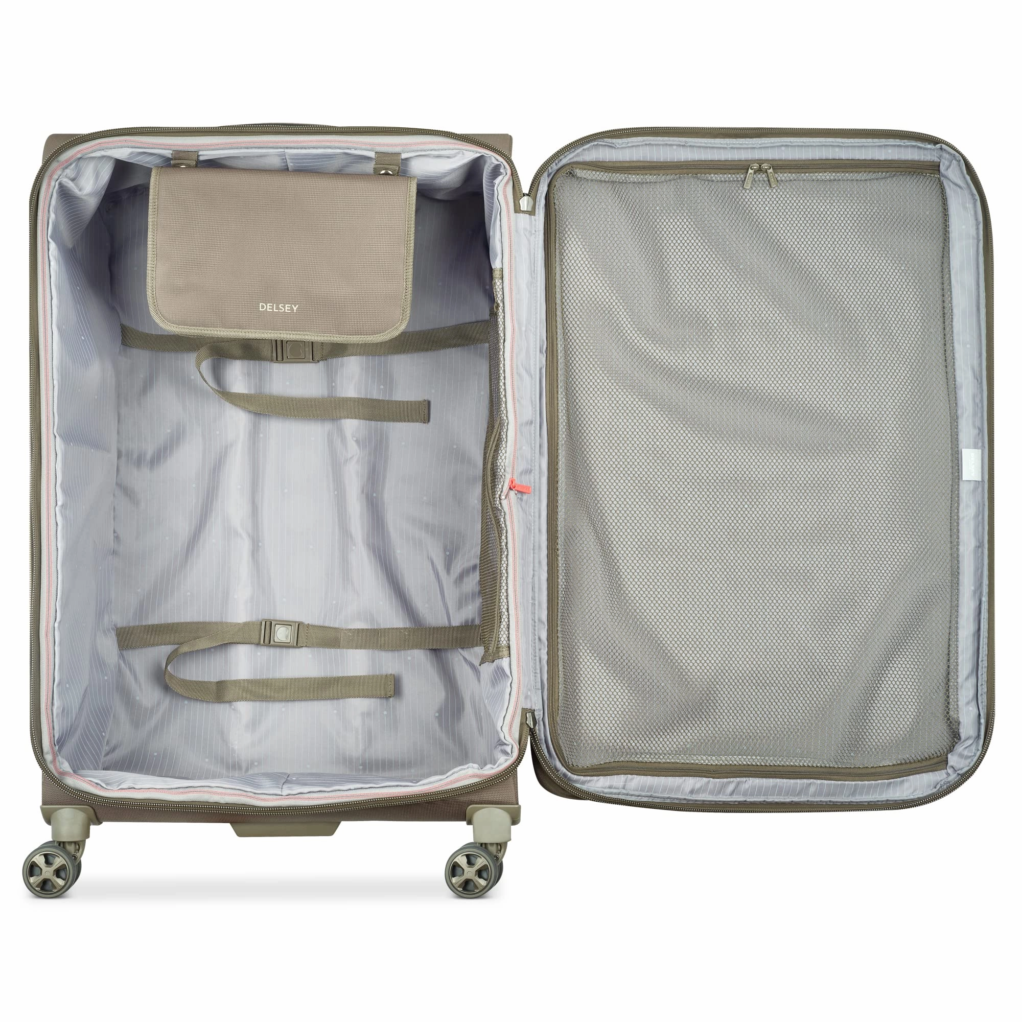 Delsey Paris Helium DLX Softside Expandable 29" Luggage with Spinner Wheels