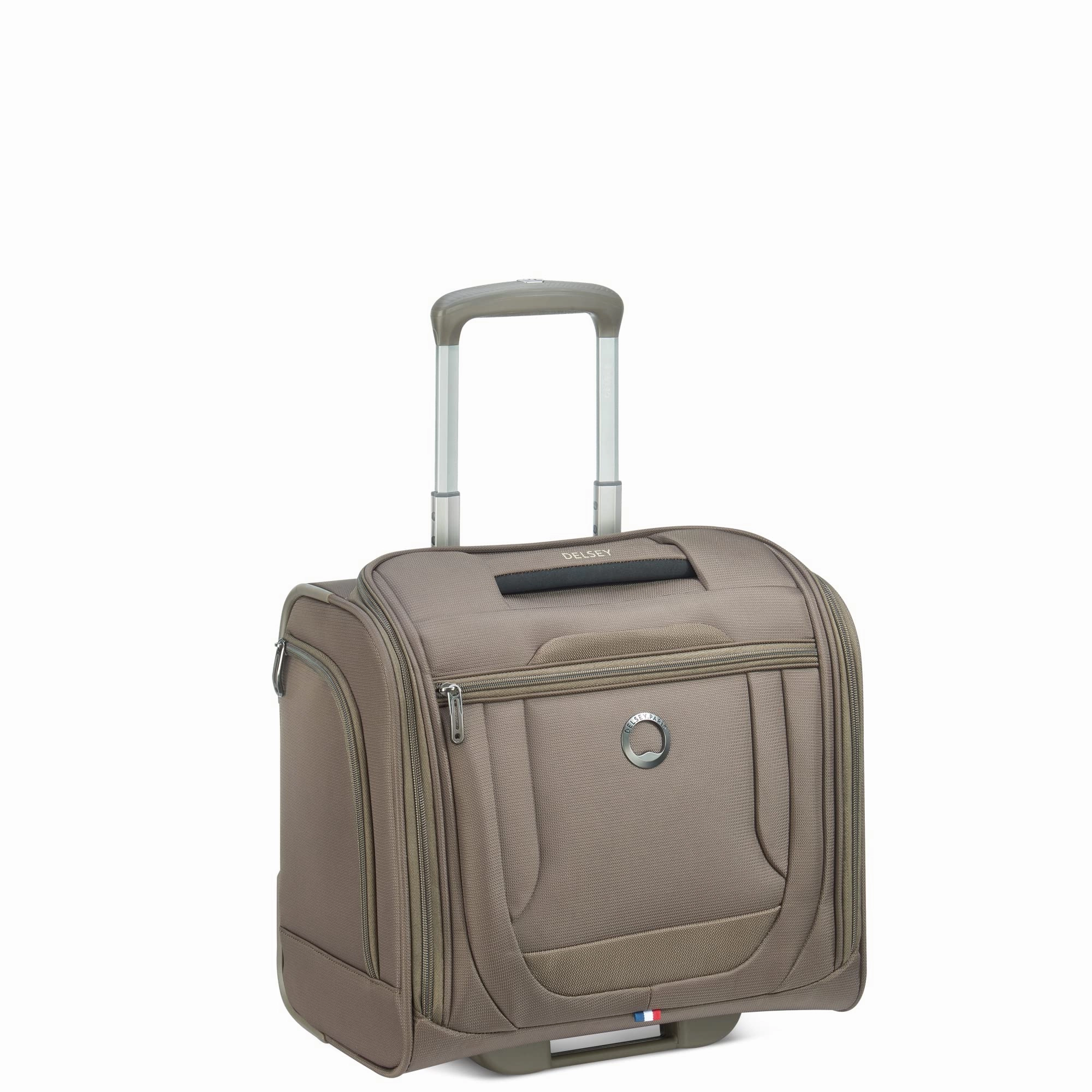 Delsey Paris Helium DLX Softside Luggage Under-Seater with 2 Wheels