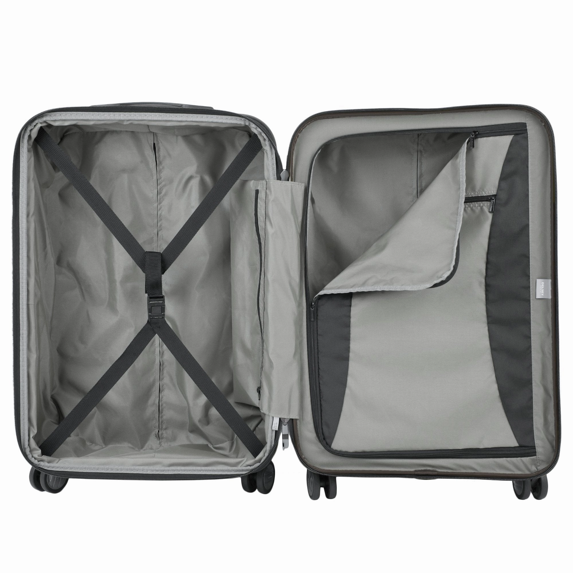 DELSEY Paris Helium Titanium 25" 4-Wheel Medium Luggage