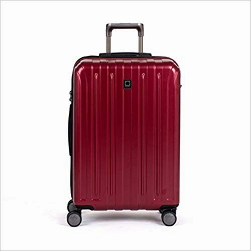 DELSEY Paris Helium Titanium 25" 4-Wheel Medium Luggage