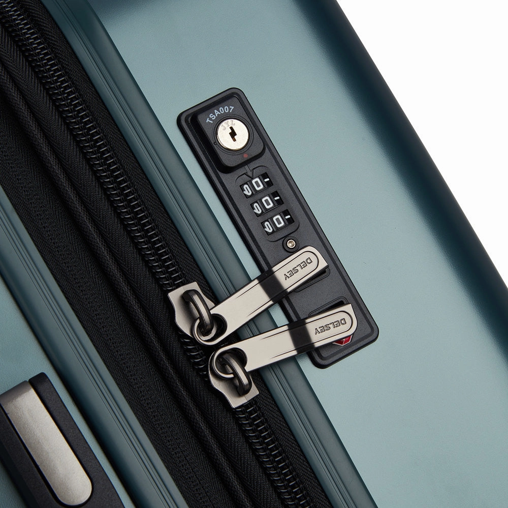 DELSEY Paris Helium Titanium 25" 4-Wheel Medium Luggage