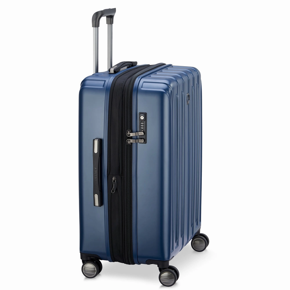 DELSEY Paris Helium Titanium 25" 4-Wheel Medium Luggage