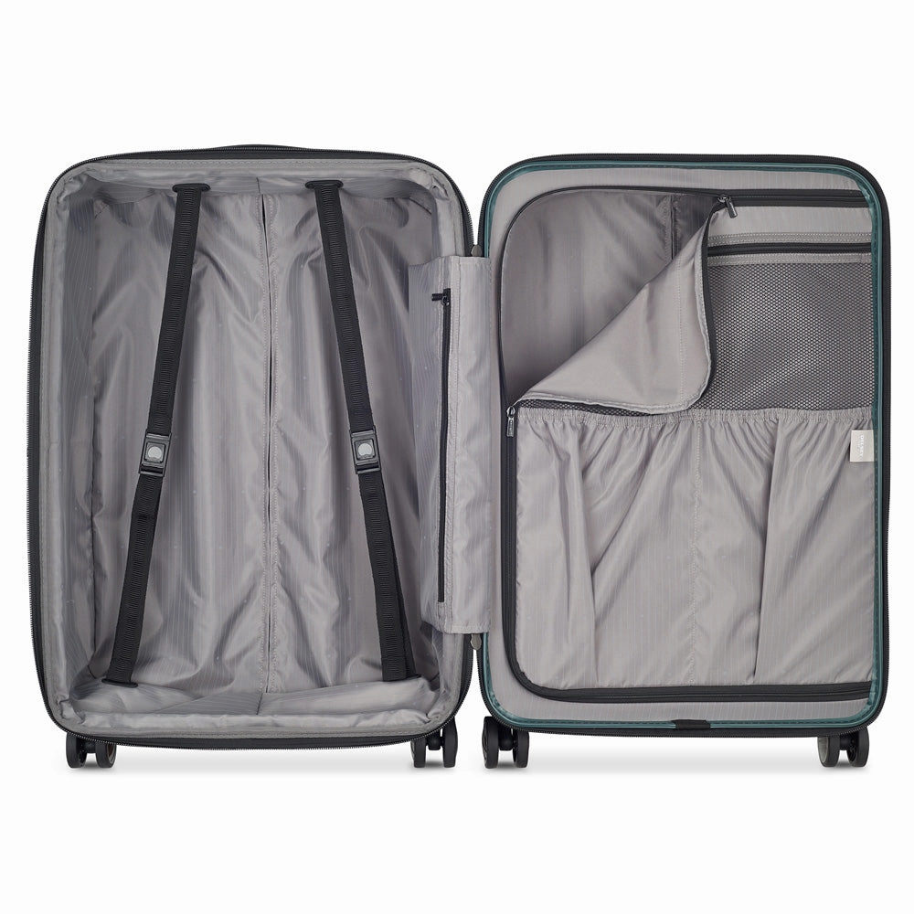 DELSEY Paris Helium Titanium 25" 4-Wheel Medium Luggage