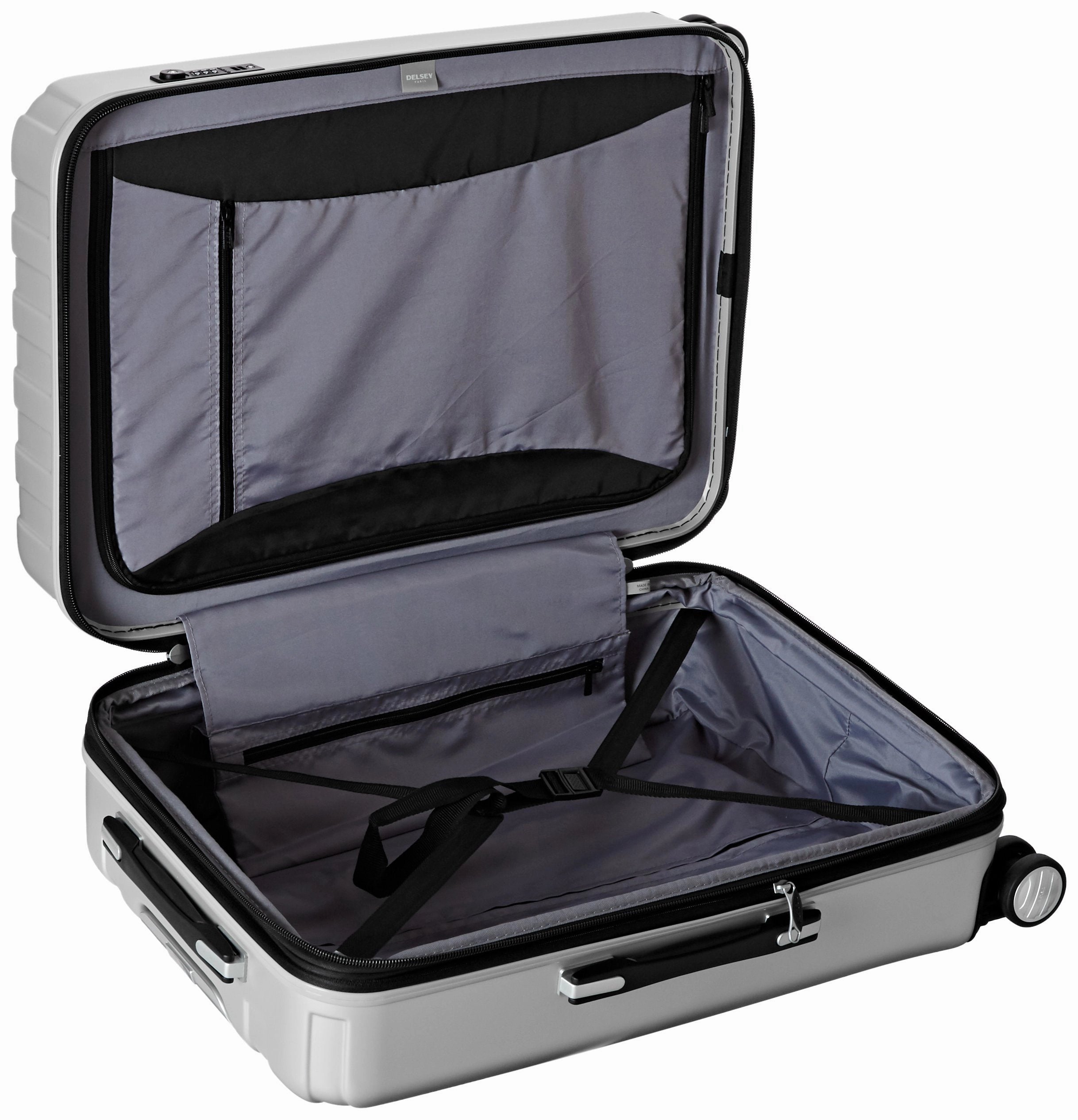 DELSEY Paris Helium Titanium 25" 4-Wheel Medium Luggage